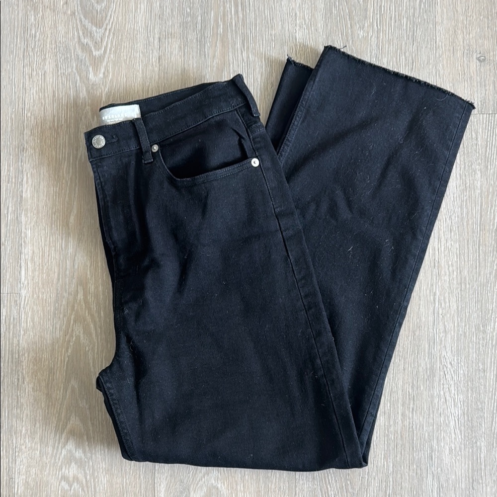 Everlane Women's High Rise Jeans - Black (new never worn - no tags)